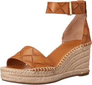 Женские сандалии на танкетке Franco Sarto Clemens из рафии, коричневый