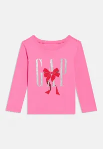 Футболка с длинными рукавами с логотипом babygap Gap, Pink