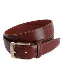 Мужской кожаный ремень для костюма Cornelius 35mm Cortina Trafalgar, коричневый