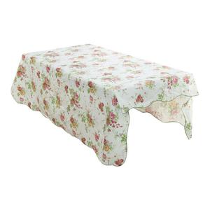 Домашний пикник с узором розы с принтом воды, масло-прямоугольник, скатерть, скатерть, чехол, розовый, 54 х 71 дюйм PiccoCasa, мультиколор