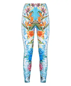 Гавайские леггинсы Philipp Plein, мультиколор