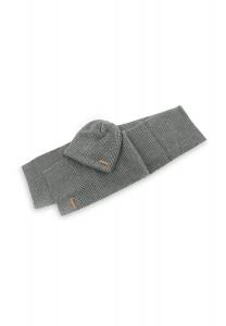 Зимний комплект из шапки и шарфа Нампа normani, цвет Grau Meliert