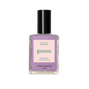 Лак для ногтей green quick dry Manucurist, lisa lilas, объем 15 мл