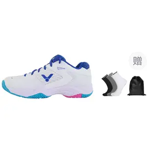 Кроссовки VICTOR Badminton Shoes Unisex Low-top, белый/синий