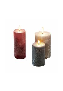 Набор свечей Pretin из 3-х разноцветных Loberon, bunt