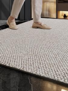 Dajiang Ковер 80х120 см для прихожей из шерсти, светлый люкс, модель Gela - Cream Yellow_HH01