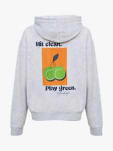 R-Thrive Padel хлопковый худи RATION.L, Grey Marl