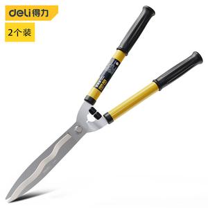 Deli Deli 2 пары декоративных ножниц, обрезка газона, ножницы для цветочных ветвей, садовые ножницы DL2806