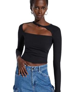 No Matter What Лонгслив в черном цвете