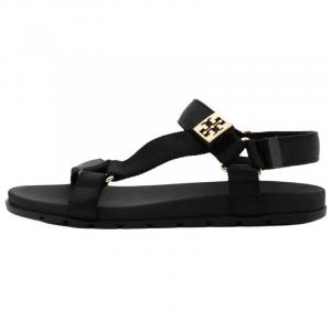 Мягкие пляжные сандалии Women's Black TORY BURCH
