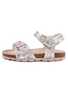 Сандалии billowy, серебряный