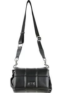 Сумка через плечо COLLEZIONE ALESSANDRO "Осло" с модной стежкой, черный