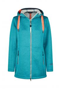 Вязаное флисовое пальто Salzhaut, синий