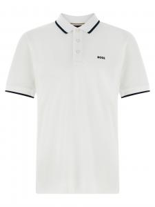Поло «Parlay 190» HUGO BOSS, белый