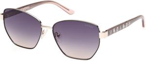 GUESS Women's Gu00102 очки, Shiny Grey/Shiny Grey