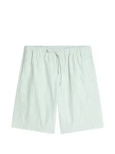 Полосатые шорты с кулиской Dries Van Noten, зеленый
