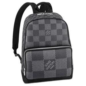 CAMPUS Рюкзак из Покрытого Холста Мужской Серый LOUIS VUITTON