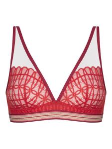 Треугольный бюстгальтер Mey Poetry Temptation, темно-красный