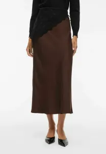 Юбка а-силуэта от viscara Vila, Coffee Bean