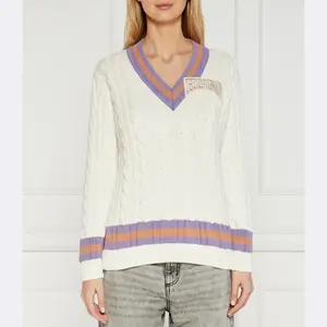 Свитер Sllari стандартного кроя Hugo, бежевый