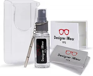 Солнцезащитные очки Ray-Ban RB3136 CARAVAN для мужчин и женщин + комплект с аксессуарами, Legend Gold/Polarized Clear Gradient Dark Brown Mirror Chromance