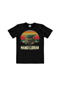 Футболка Easyfit Mandalorian - Маленький Йода LOGOSHIRT, черный