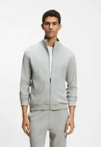 Структурированная куртка на молнии пижамный топ Boss, Light Grey Two