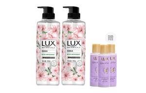 Гель для душа с эфирными маслами растительных экстрактов очищение, увлажнение, питание 550г/550г*2/550г*4/750г LUX