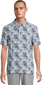 Футболка adidas Golf Go-To Printed Golf Polo Shirt, цвет Wonder Blue F23/Collegiate Navy