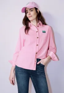 Блузка с нашивками и пуговицами Street One Studio, Rosa