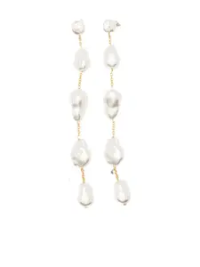 Серьги Vana с искусственным жемчугом Cult Gaia, золотой