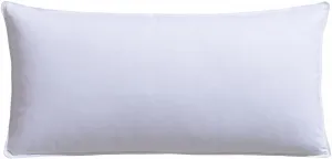 Перьевая подушка Hanse by RIBECO "Йонас", наполнитель: 90% перо, 10% пух, (1 шт.) 40х80 см, белый