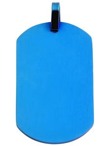 Adeliás Подвеска унисекс из нержавеющей стали синего цвета