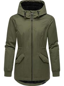 Пуховик ragwear Dowey Warm Rain, цвет dark olive