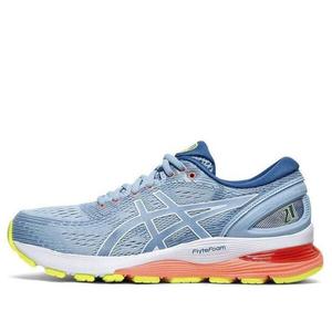 Кроссовки гель нимбус 21 Asics, голубой