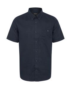 Рубашка на пуговицах классического кроя Matinique Trostol , темно-синий