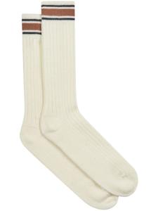 ETRO носки с полосками, нейтральный цвет