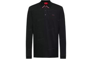 HUGO BOSS Футболка поло мужская черная FW22