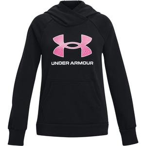 Толстовка с капюшоном Rival Fleece BL Hoodie Under Armour, черный