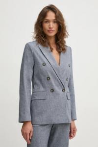 Жакет с добавлением льна Oui, синий