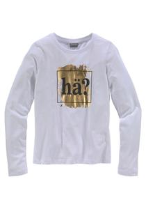 Лонгслив Kidsworld, белый