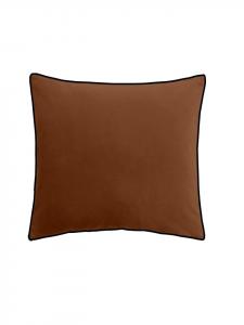 Today Бархатная подушка оранжевого цвета