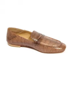 Кожаные лоферы Maliparmi, коричневый