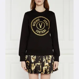 Толстовка обычного кроя Versace, черный