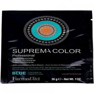 Отбеливающая пудра Suprema Decolorante Azul 30г Farmavita