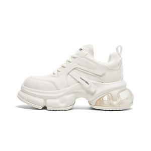 CHERYKALLY Женские противоскользящие и износостойкие низкие массивные кроссовки на платформе для увеличения роста - кофе, цвет Coffee