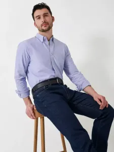 Рубашка Crew Clothing Slim Fit Oxford, цвет light/blue