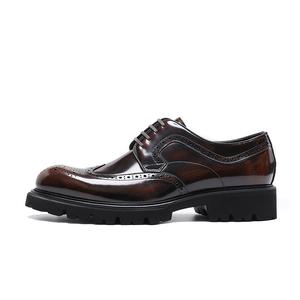 Bansley Кожаные повседневные туфли мужские низкие топы Mocha, цвет Mocha