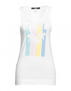 Майка Karl Lagerfeld, слоновая кость