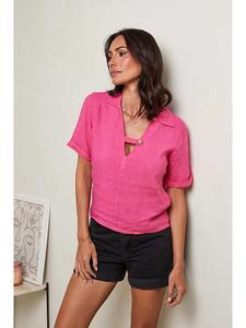Блуза Le Monde du Lin, розовый
